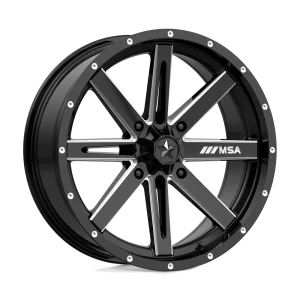 MSA Offroad Wheels – M41 BOXER – Black – 18″x7″ 10mm – Summer Wheels – M41-018737